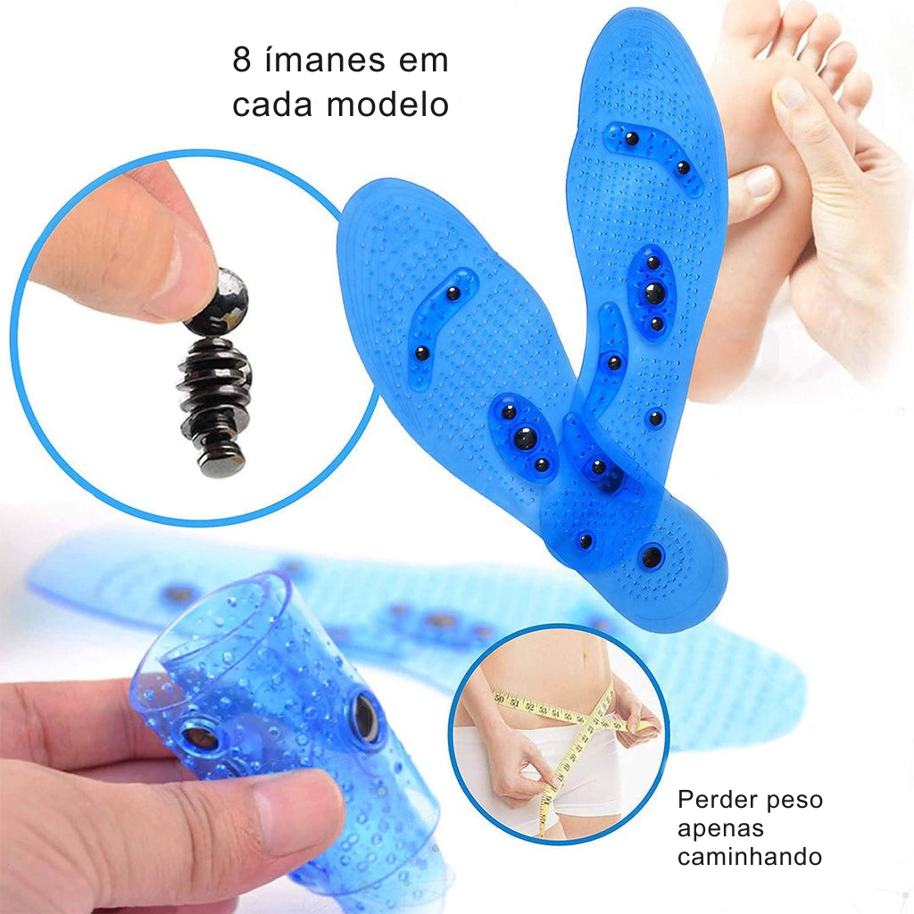 Neos™ Palmilhas Magnéticas com Reflexologia Podal - [PROMOÇÃO DISPONÍVEL APENAS HOJE]