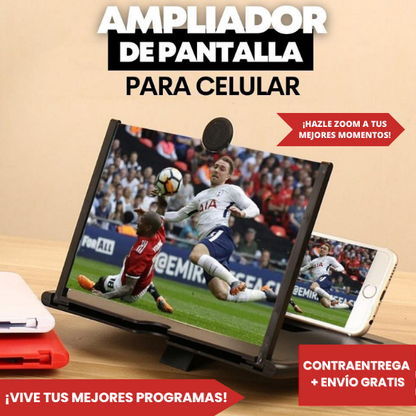 AMPLIADOR DE TELA TIPO LUPA PARA TELEFONE CELULAR - [PROMOÇÃO DISPONÍVEL APENAS HOJE]