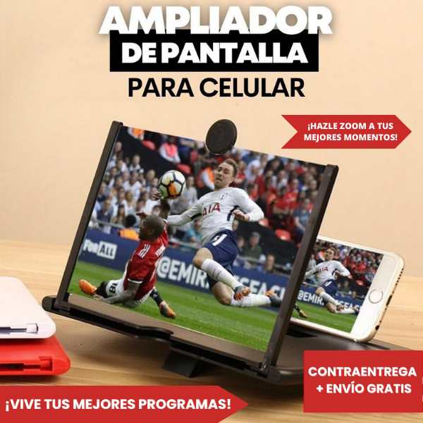 AMPLIADOR DE PANTALLA TIPO LUPA PARA CELULAR - [PROMOCIÓN DISPONIBLE SOLO HOY]