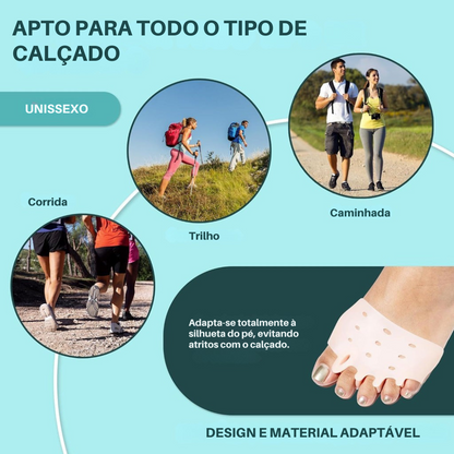 OrthoPad™ – Alivia a dor causada por joanetes e dedos tortos