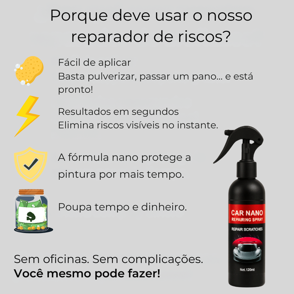 🔧ScratchFix™ 120ml – Elimina riscos num instante – [PROMOÇÃO DISPONÍVEL SÓ HOJE]