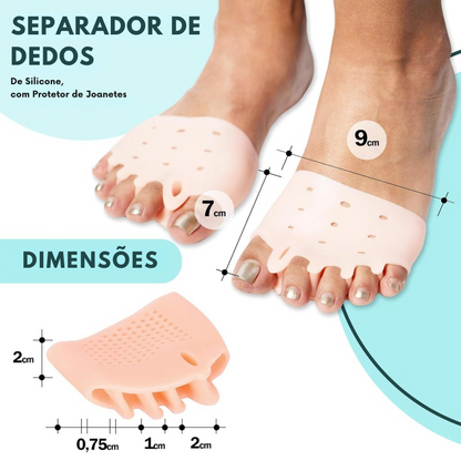 OrthoPad™ – Alivia a dor causada por joanetes e dedos tortos