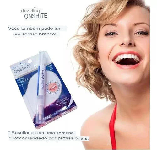 DAZZLING WHITE™ Lápis Branqueador Dental - [PROMOÇÃO DISPONÍVEL APENAS HOJE]