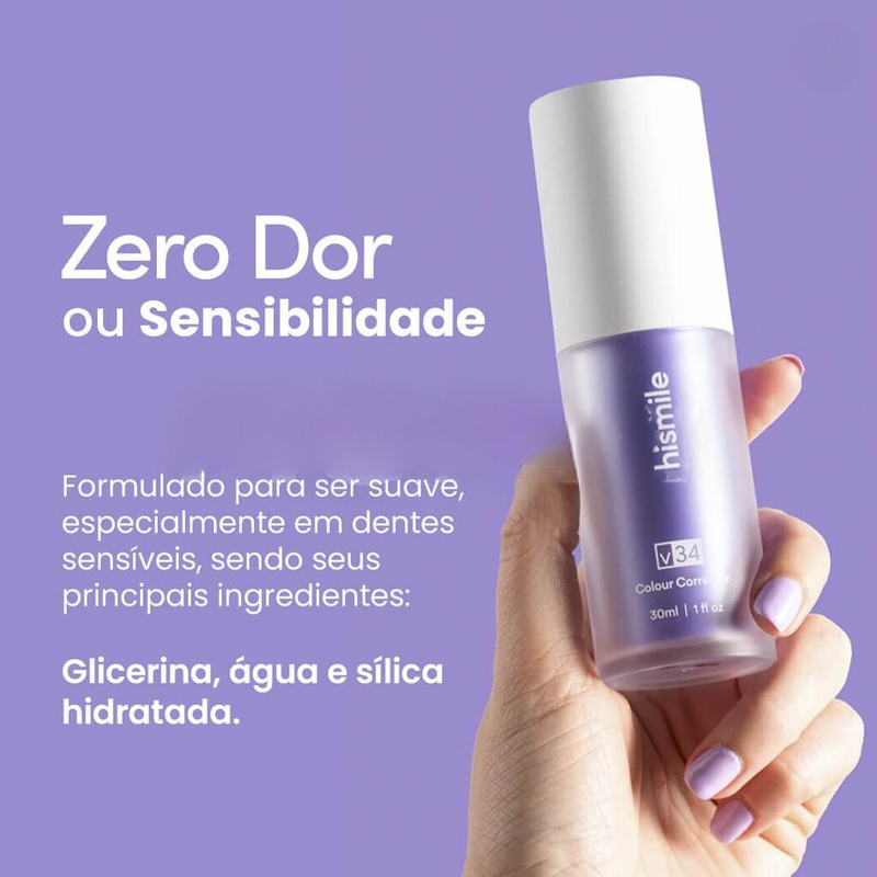 Sérum V34™ Clareador Dentário - [PROMOÇÃO DISPONÍVEL SÓ HOJE]