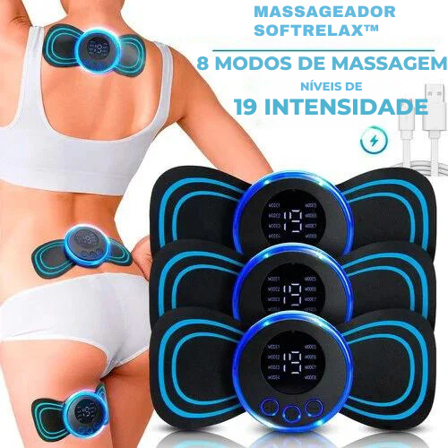 SOFTRELAX™ Mini Massageador Portátil Elétrico - [PROMOÇÃO DISPONÍVEL SÓ HOJE]