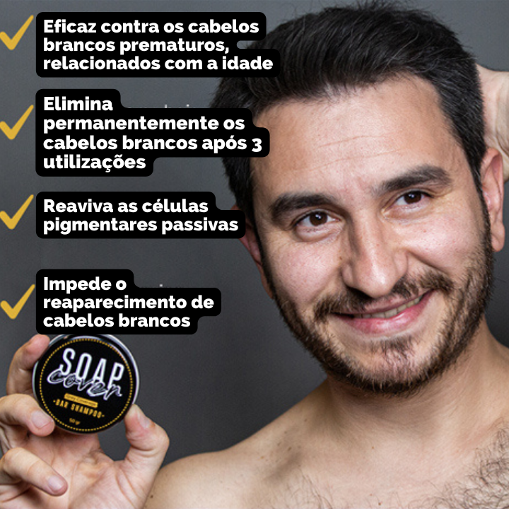 COVERSOAP™ SABONETE DE REMOÇÃO DE PÊLOS BRANCOS - [PROMOÇÃO DISPONÍVEL APENAS HOJE]