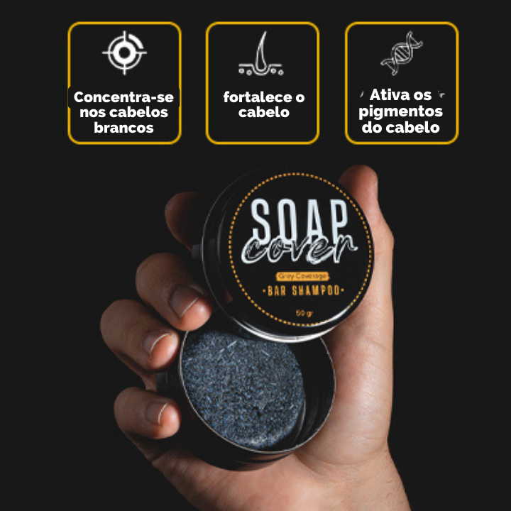 COVERSOAP™ SABONETE DE REMOÇÃO DE PÊLOS BRANCOS - [PROMOÇÃO DISPONÍVEL APENAS HOJE]