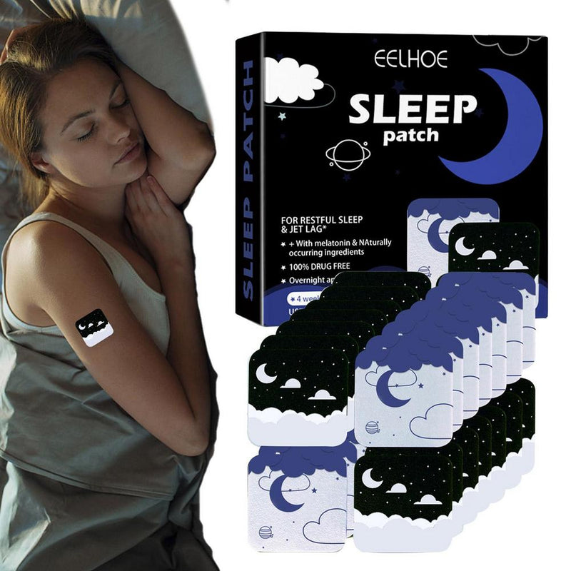 Sleep Patch™ Conjunto de 28 Patches para Ajudar a Conciliar o Sono - [PROMOÇÃO DISPONÍVEL APENAS HOJE]