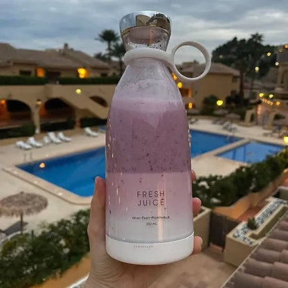 Fresh Juice™ Mini Liquidificador Portátil Branco - [PROMOÇÃO DISPONÍVEL APENAS HOJE]