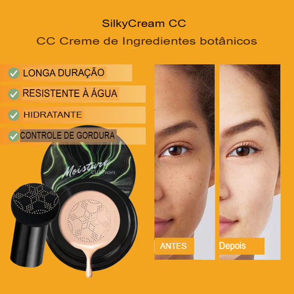 Moisture Cushion™ Base de Maquiagem CC Silky Cream - [PROMOÇÃO DISPONÍVEL SÓ HOJE]