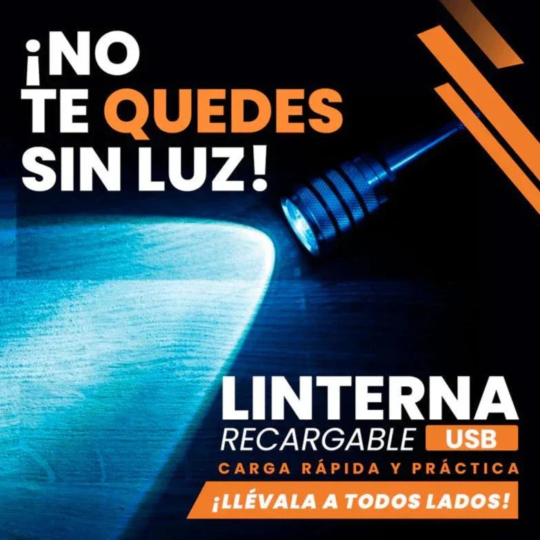 Linterna Táctica TitanioPro™ - [PROMOCIÓN DISPONIBLE SOLO HOY]