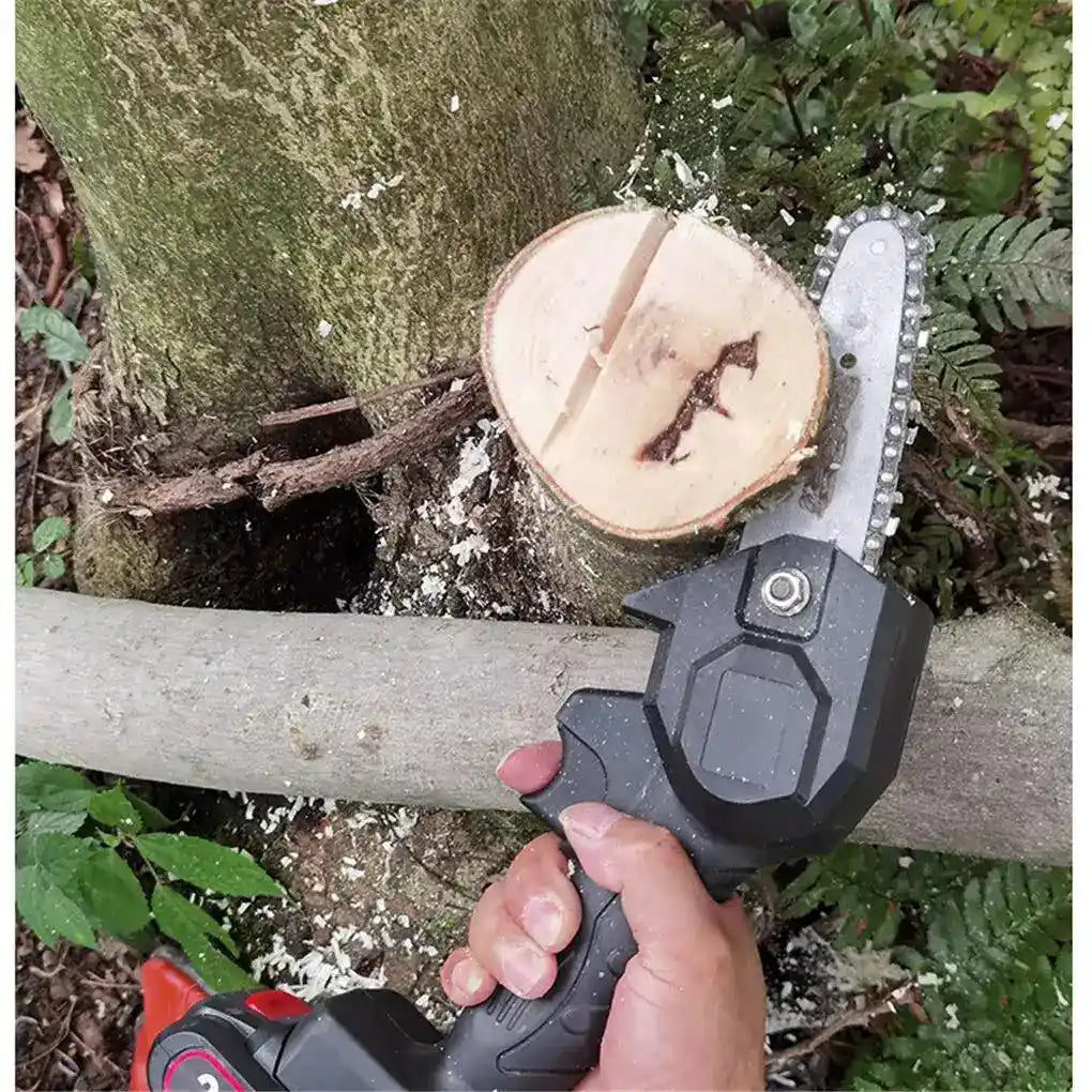 PowerCut™ Mini Motosserra Sem Fios com 2 Baterias - ENVIO GRÁTIS - [PROMOÇÃO DISPONÍVEL APENAS HOJE]