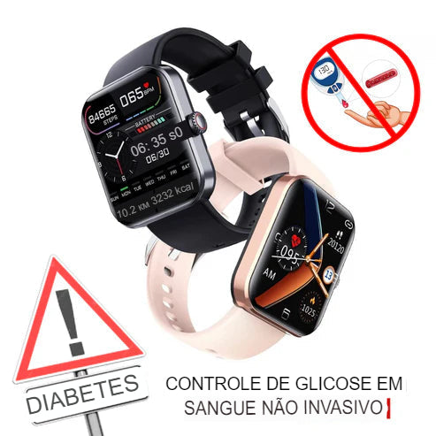 GlucoWatch™ - Relógio Inteligente [PROMOÇÃO DISPONÍVEL APENAS HOJE]