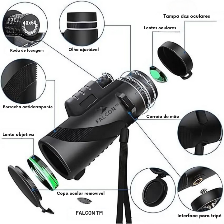 TELESCOPIO SUPER POTENTE FALCON™